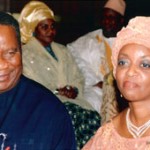 Diezani Alison-Madueke with her husband