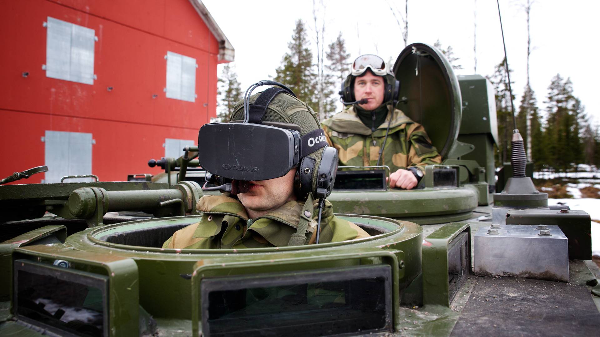 Oculus Rift augmented reality headset designs system for Norwegian Armed Forces