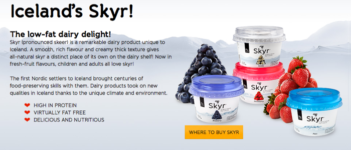 Huffington Post taste test article votes MS Icelandic Skyr yogurt number one