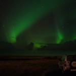 Blue Car Rental Northern Lights Iceland
