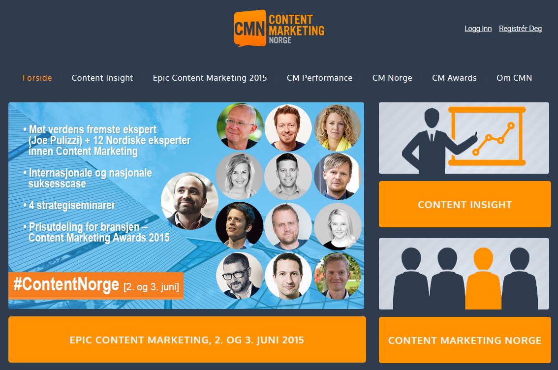 Kristján Már Hauksson COO SMFB Engine nominated King of Content 2015