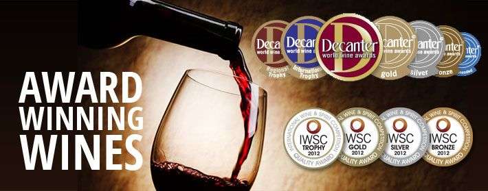 award winning wines