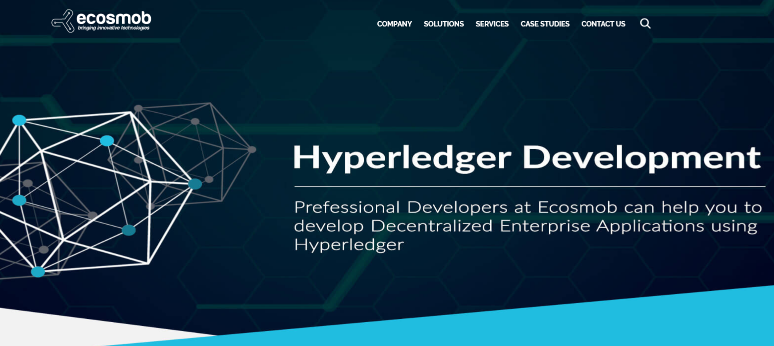 Ecosmob Announces Hyper-ledger Development to Develop Decentralized Enterprise Applications