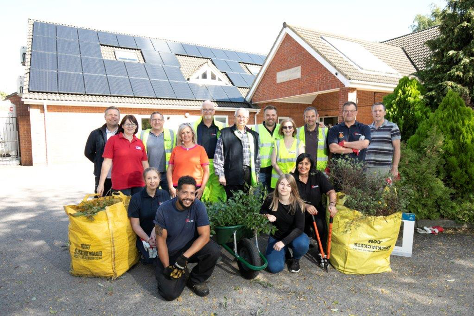 Kier volunteers make a difference at Bedford’s Multiple Sclerosis Therapy Centre