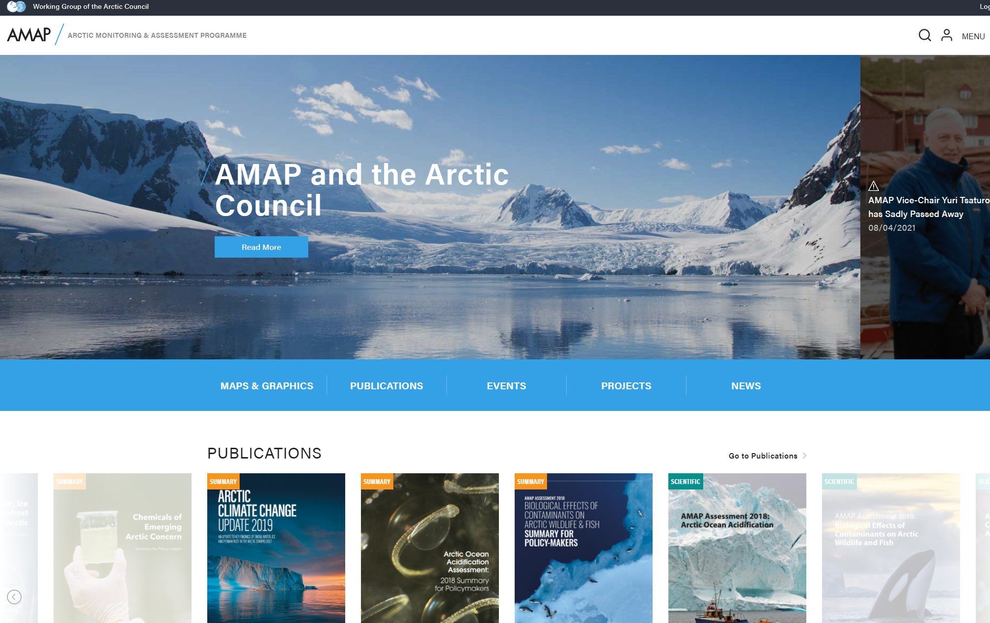 The State of the Arctic: New findings from AMAP on Climate, Pollution and Human Health support urgent need for action