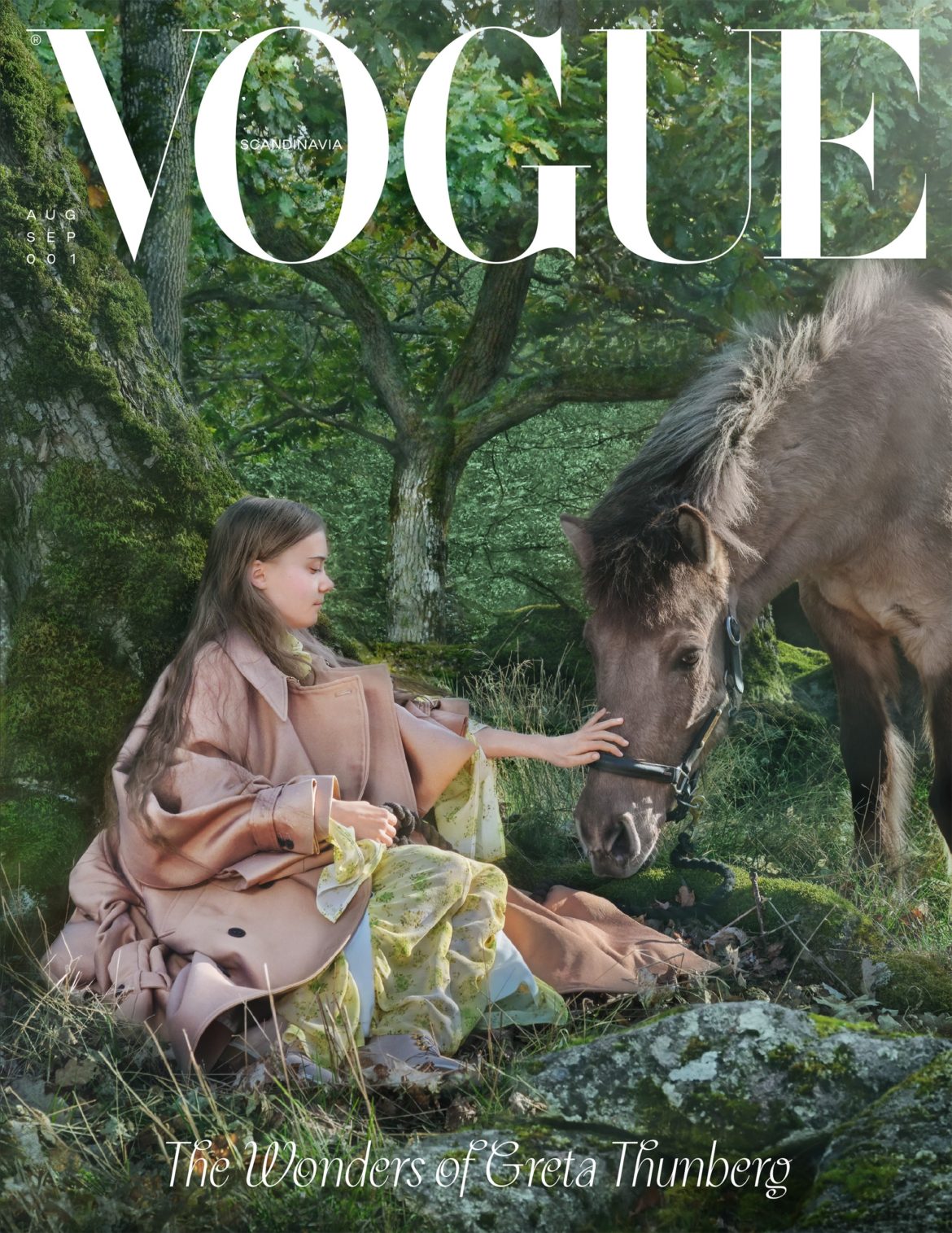 Vogue Scandinavia on Greta Thunberg, sustainability and their new cover