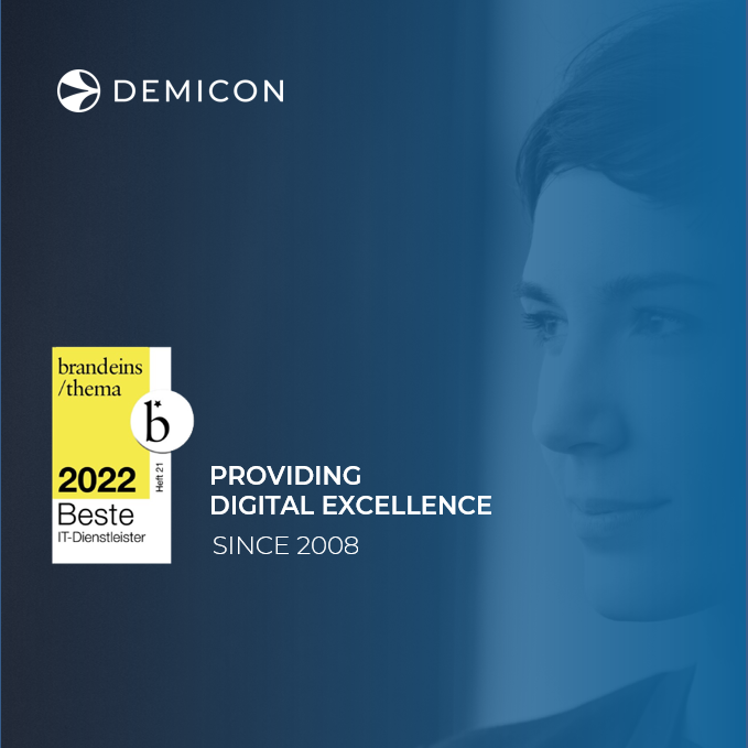 brand eins & Statista add DEMICON to List of IT Service Providers 2022