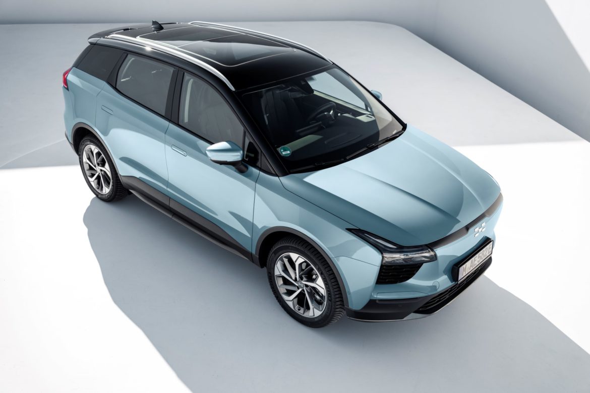 Aiways all-electric U5 SUV on its way to Sweden