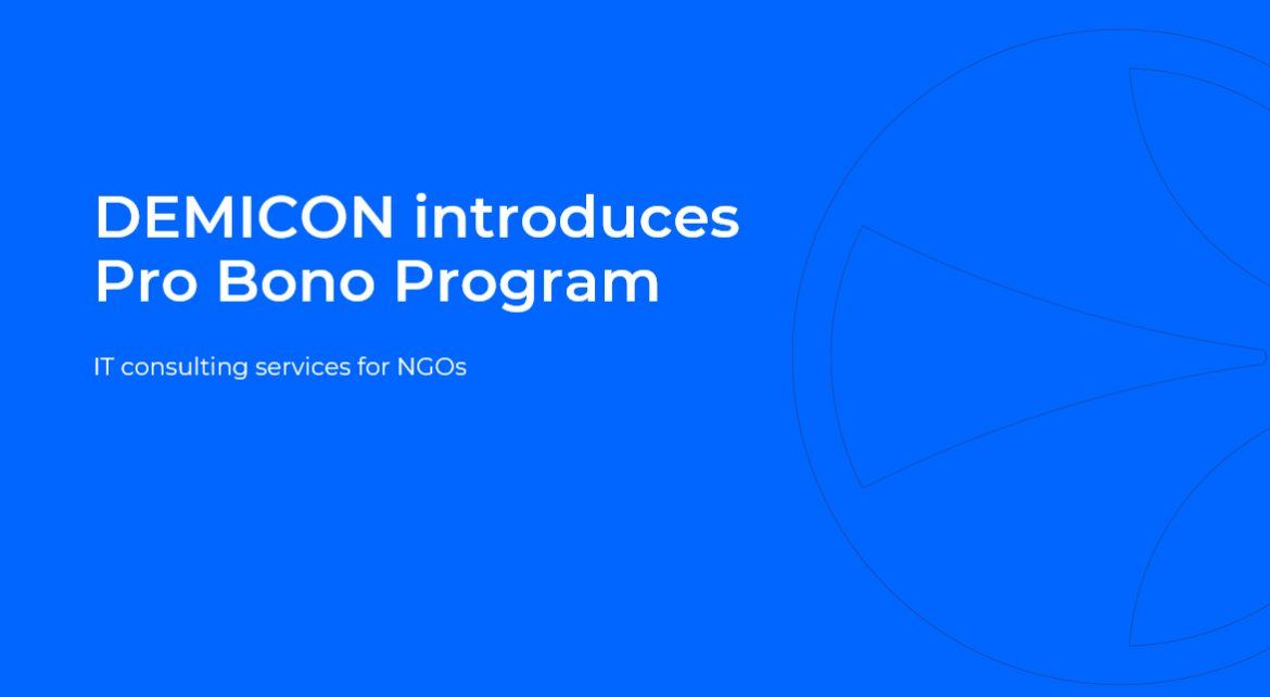 DEMICON introduces Pro Bono Program