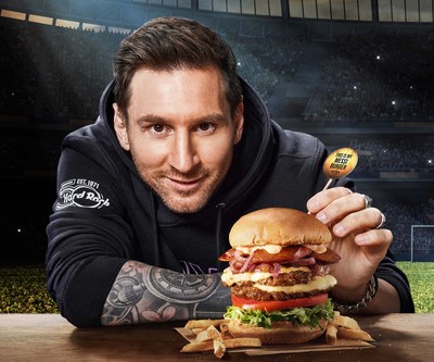 Hard Rock Cafe announces the global launch of its brand-new menu item – the Messi Burger