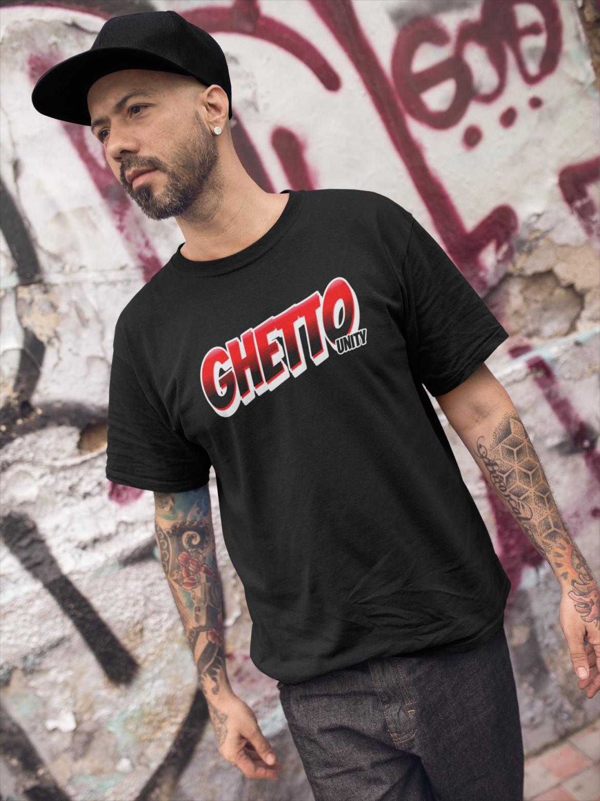 Dress Hood on line store is now launching the new collection Ghetto Unity streetwear urban clothing