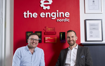 Hreggvidur Magnusson and Haukur Jarl Kristjansson at The Engine Nordic