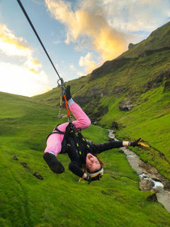 From Bonfire Dreams to Zipline Fun: The Inspiring Journey of Víks, Iceland, Aerial Pioneers. 