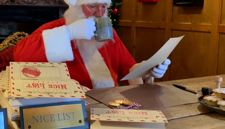 Santa Confirms Who’s on the Nice List – Free Personalised Videos for Children
